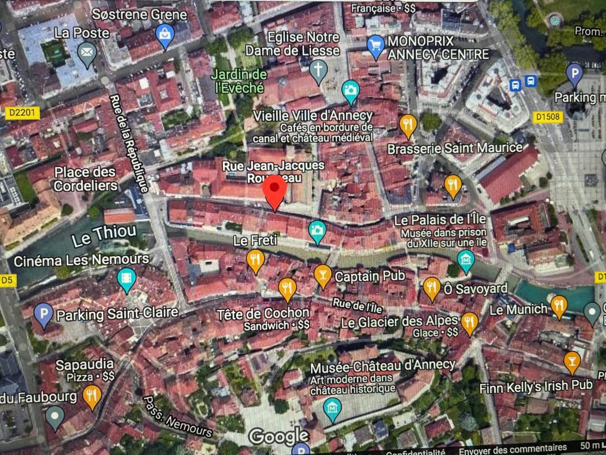 Bel Appartement, 2 Chambres, Annecy Coeur De Ville المظهر الخارجي الصورة