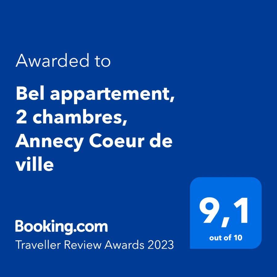 Bel Appartement, 2 Chambres, Annecy Coeur De Ville المظهر الخارجي الصورة