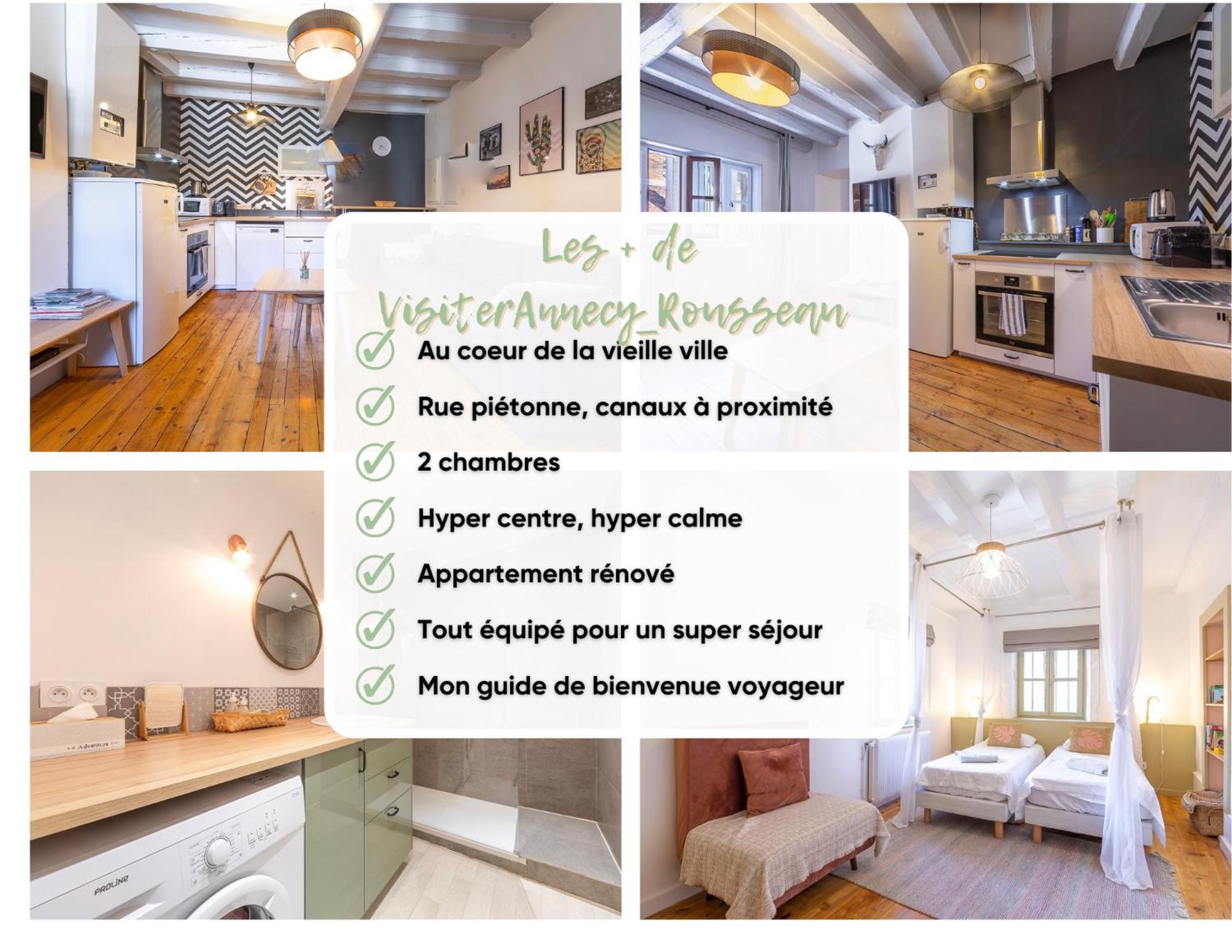 Bel Appartement, 2 Chambres, Annecy Coeur De Ville المظهر الخارجي الصورة